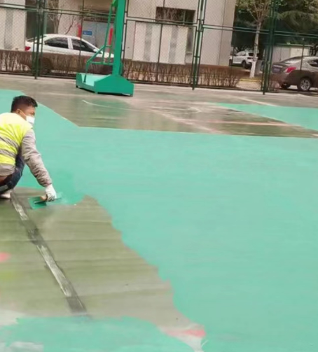 资阳球场地面翻新
